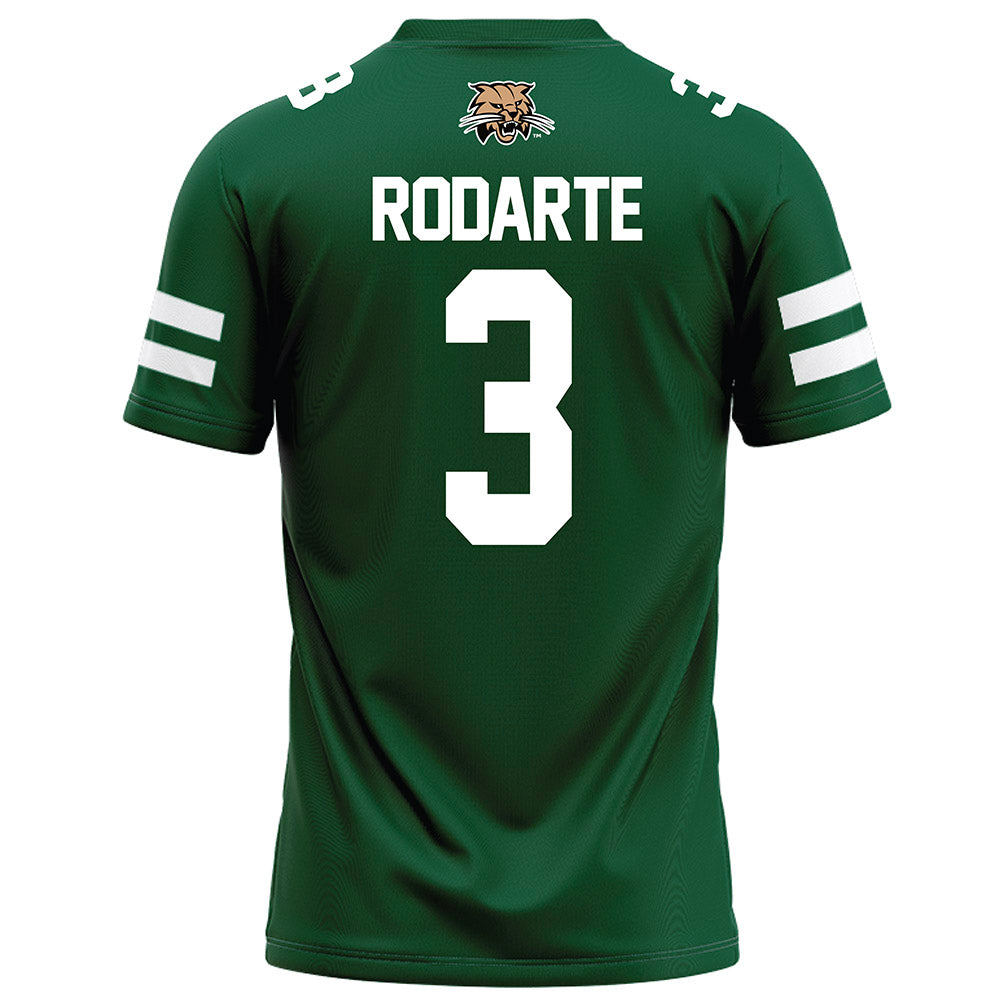 Ohio - NCAA Football : Max Rodarte - Green Football Jersey