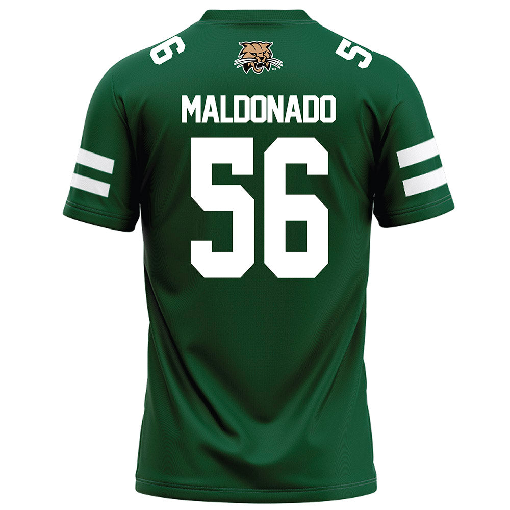 Ohio - NCAA Football : Benjamin Maldonado - Green Football Jersey-1