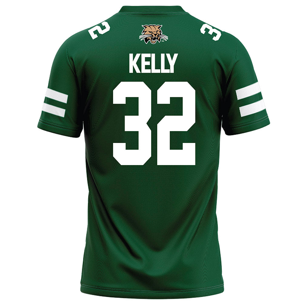 Ohio - NCAA Football : Jasen Kelly - Green Football Jersey