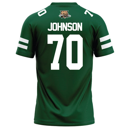 Ohio - NCAA Football : JJ Johnson - Green Football Jersey-1