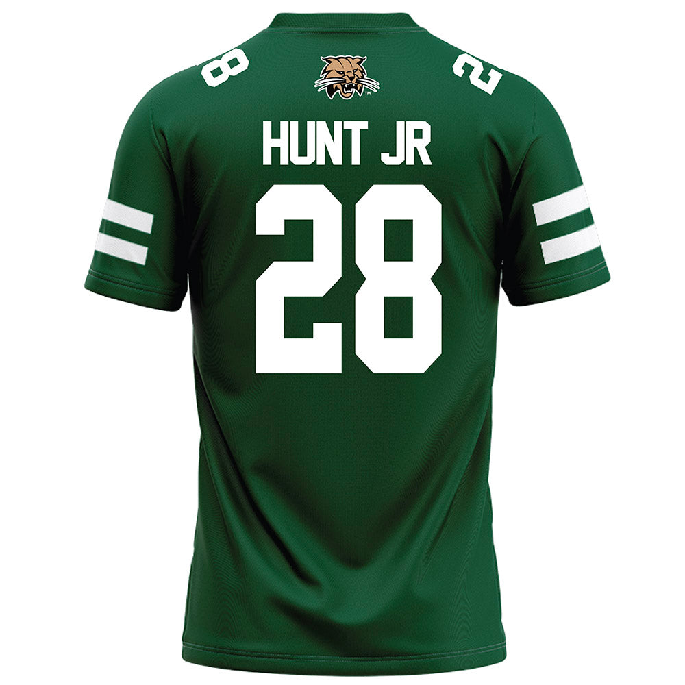 Ohio - NCAA Football : Rickey Hunt Jr - Green Football Jersey