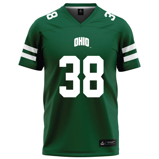 Ohio - NCAA Football : Andrew Vera - Green Football Jersey