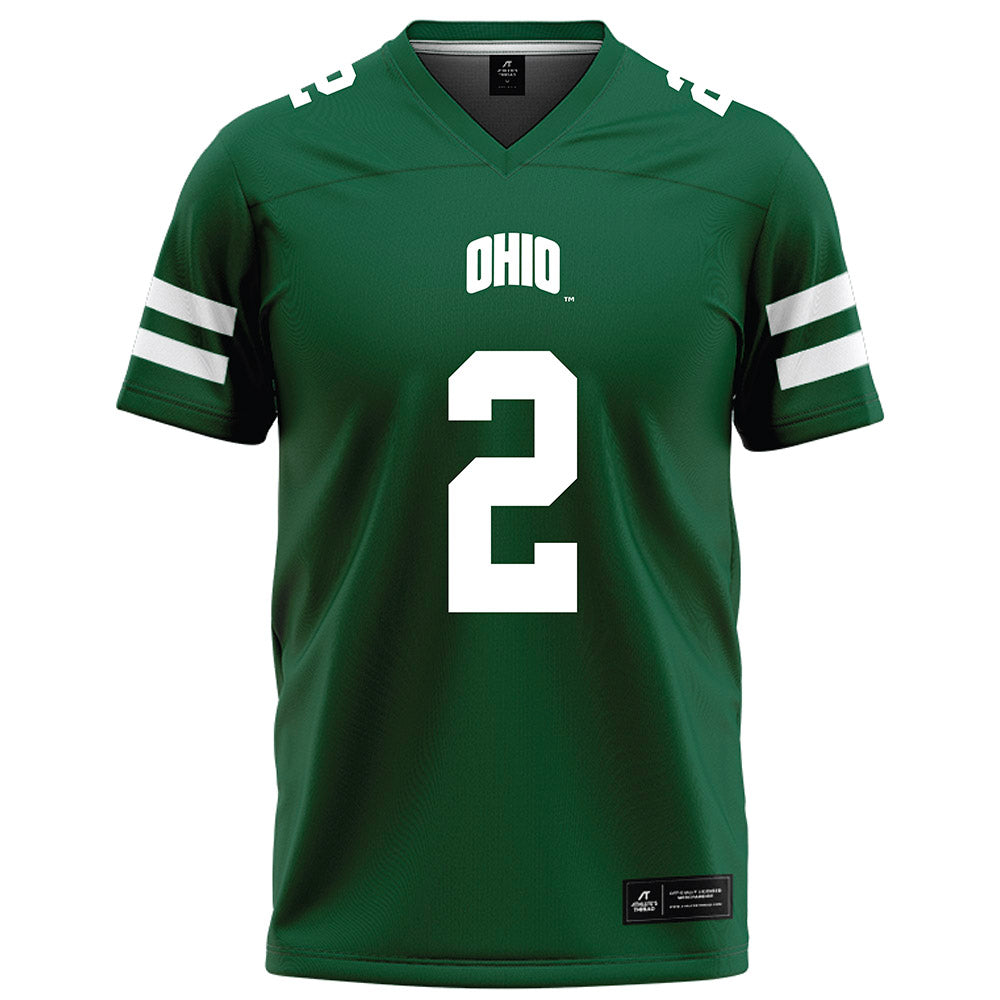 Ohio - NCAA Football : Anthony Tyus III - Green Football Jersey