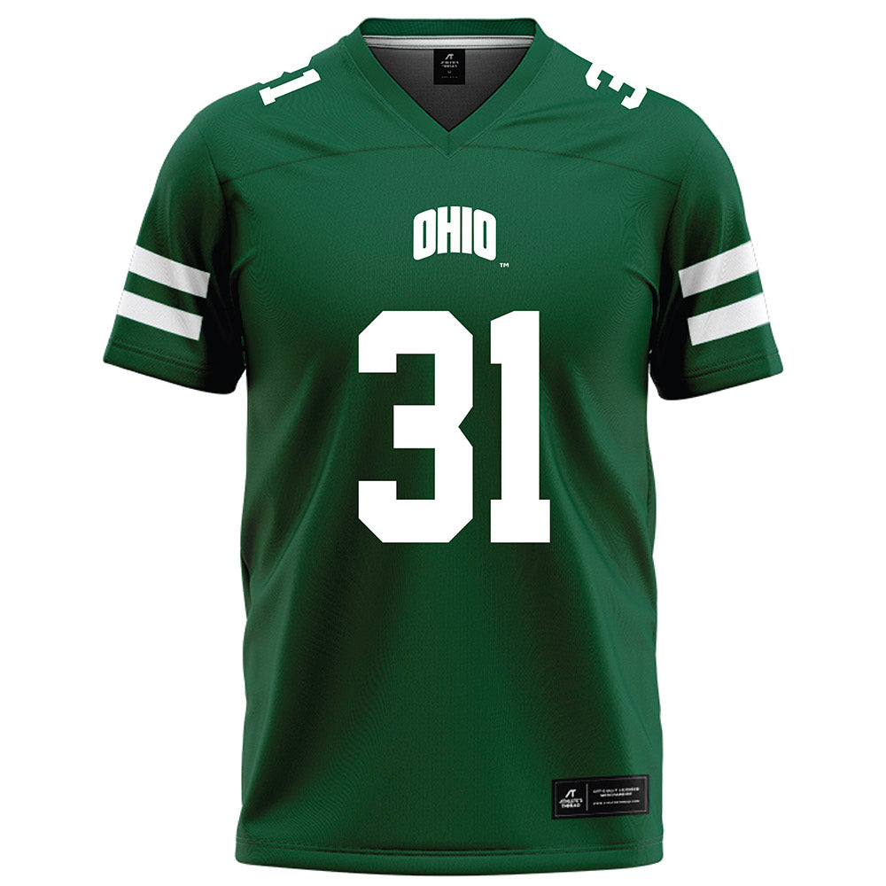 Ohio - NCAA Football : Andrew Marshall - Green Football Jersey