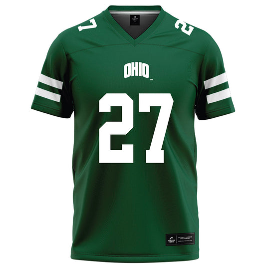 Ohio - NCAA Football : Jack Fries - Green Football Jersey