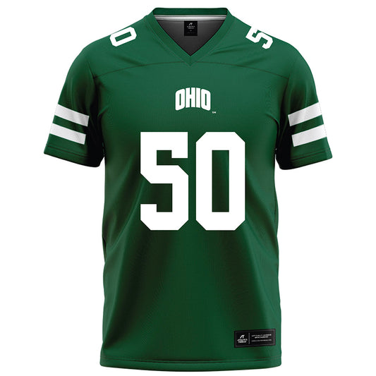 Ohio - NCAA Football : Owen DiFranco - Green Football Jersey