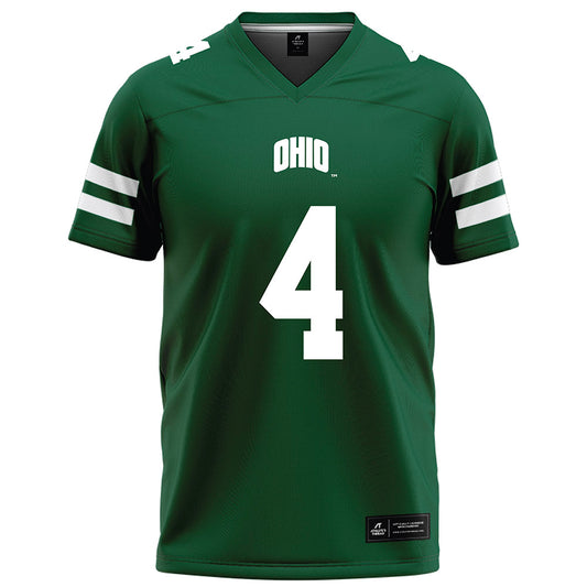 Ohio - NCAA Football : Jacob Winters - Green Football Jersey