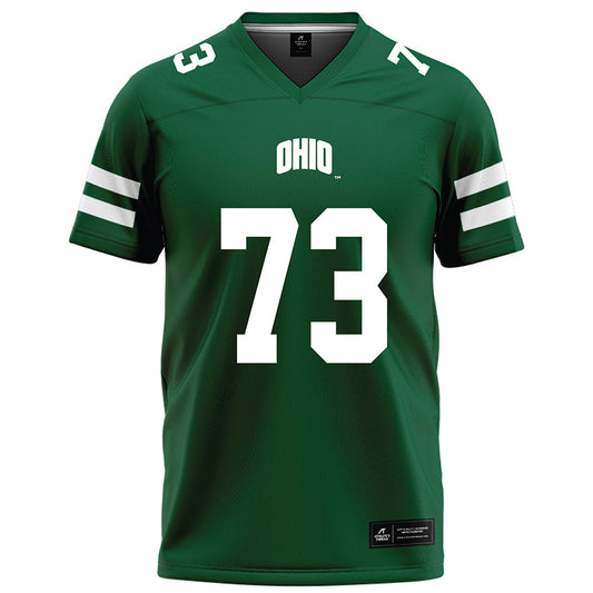 Ohio - NCAA Football : Joseph Habinowski - Green Football Jersey