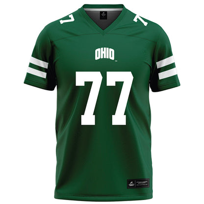 Ohio - NCAA Football : Ibrahim Kebe - Green Football Jersey-0
