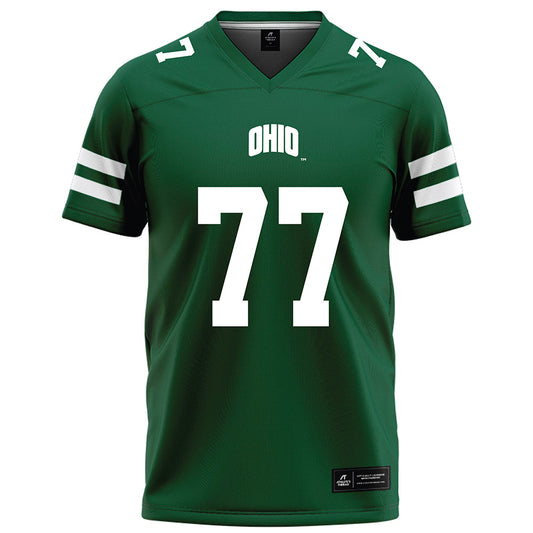 Ohio - NCAA Football : Ibrahim Kebe - Green Football Jersey-0
