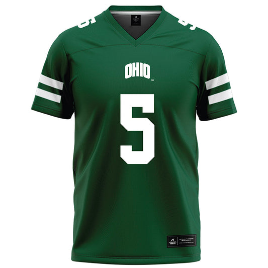 Ohio - NCAA Football : Kelly Sejour - Green Football Jersey-0