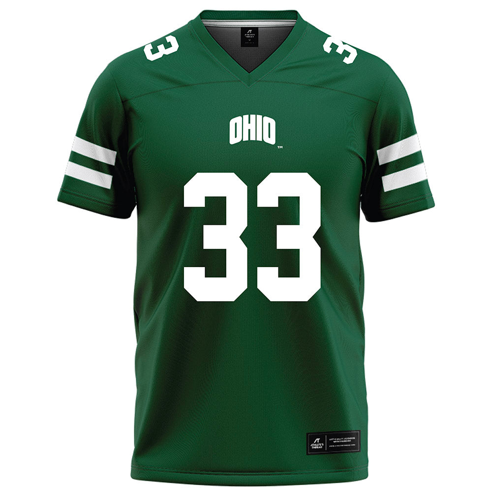 Ohio - NCAA Football : Brady Sestili - Green Football Jersey