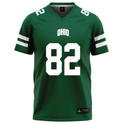 Ohio - NCAA Football : Nick Segarra - Green Football Jersey