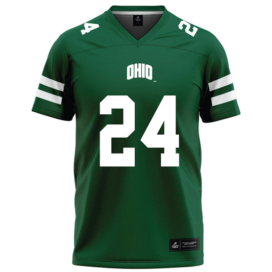 Ohio - NCAA Football : Dj Morton - Green Football Jersey