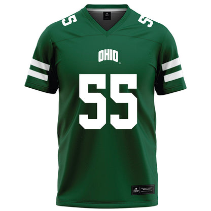 Ohio - NCAA Football : Jordon Jones - Green Football Jersey