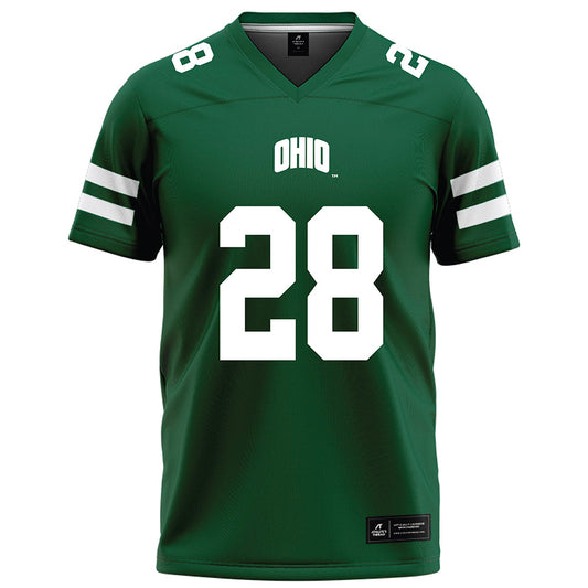 Ohio - NCAA Football : Taliq Black - Green Football Jersey-0