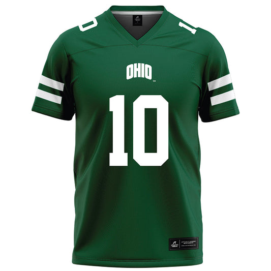 Ohio - NCAA Football : Cam Rice - Green Football Jersey