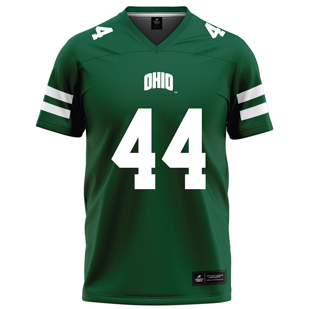 Ohio - NCAA Football : Aiden Lowery - Green Football Jersey-0