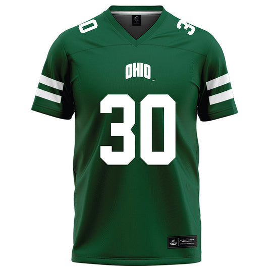 Ohio - NCAA Football : Charlie Christopher - Green Football Jersey-0