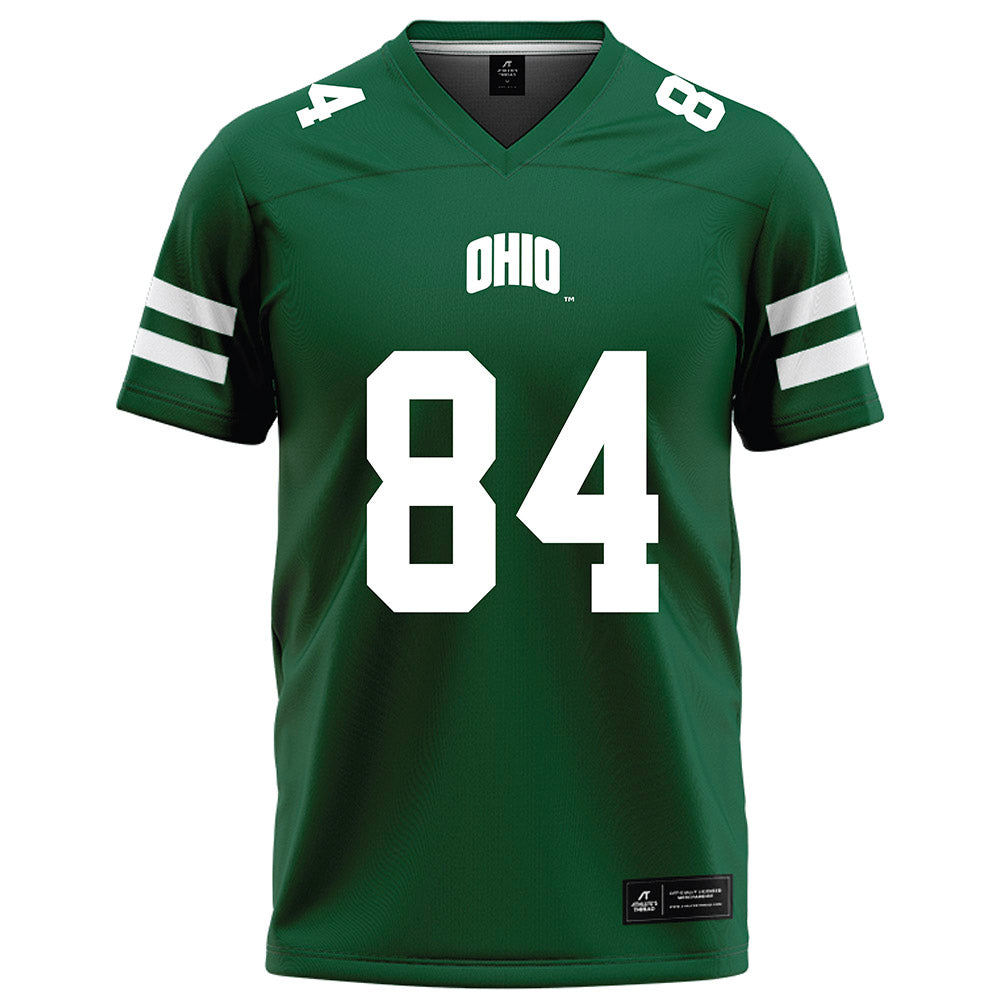Ohio - NCAA Football : AJ Miller - Green Football Jersey-0