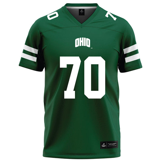Ohio - NCAA Football : JJ Johnson - Green Football Jersey-0