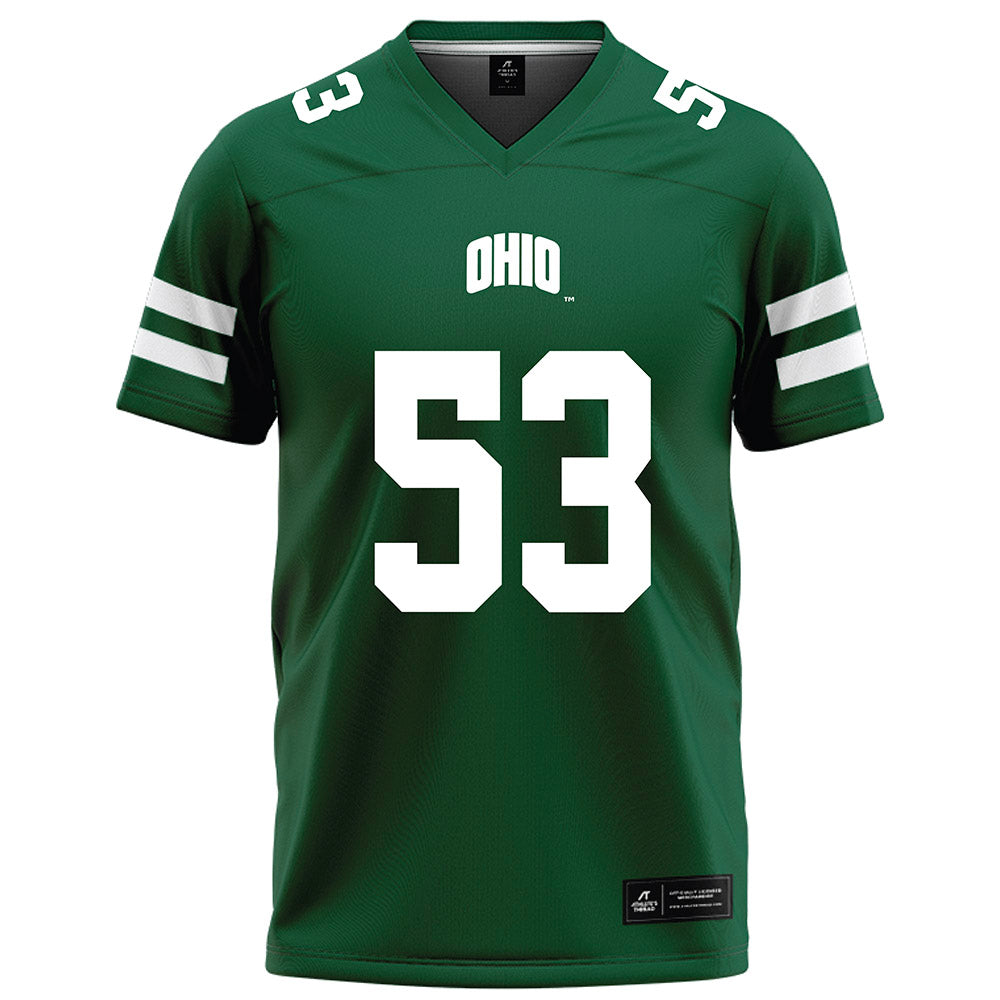 Ohio - NCAA Football : Andrew Erby - Green Football Jersey