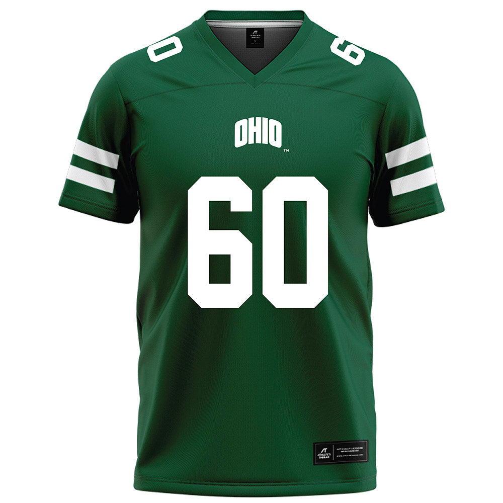 Ohio - NCAA Football : Trent Allen - Green Football Jersey-0