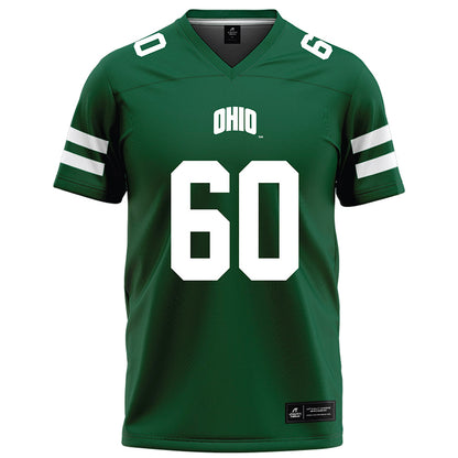 Ohio - NCAA Football : Trent Allen - Green Football Jersey-0