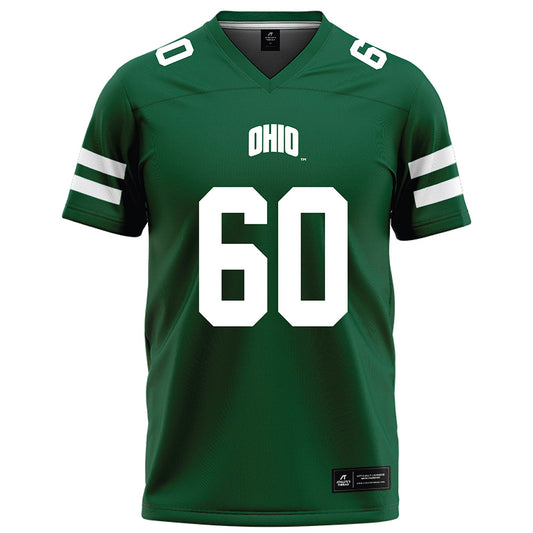 Ohio - NCAA Football : Trent Allen - Green Football Jersey-0