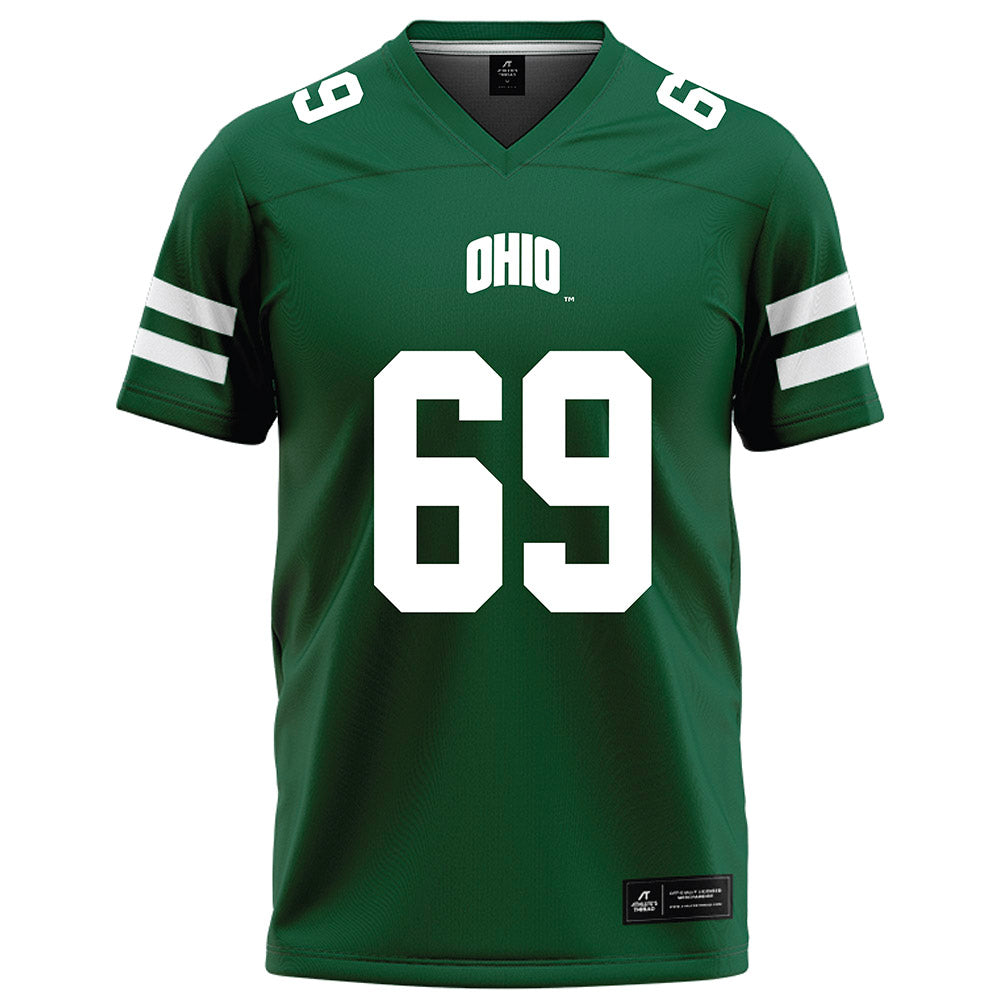 Ohio - NCAA Football : Parker Titsworth - Green Football Jersey