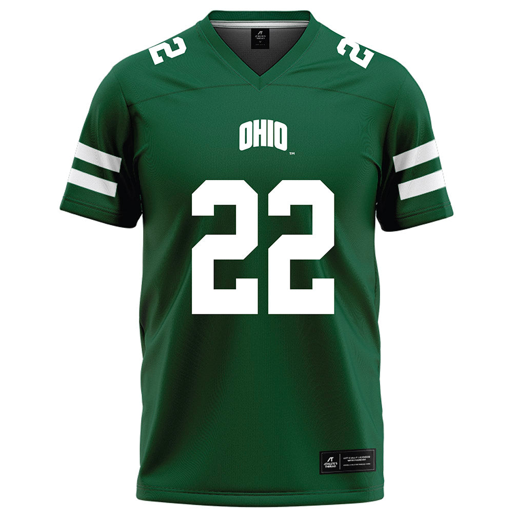 Ohio - NCAA Football : Jalen Thomeson - Green Football Jersey