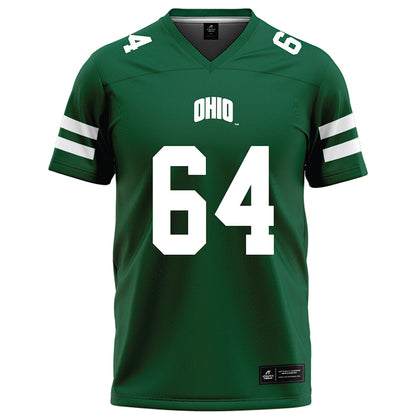 Ohio - NCAA Football : Seth Anstead - Green Football Jersey