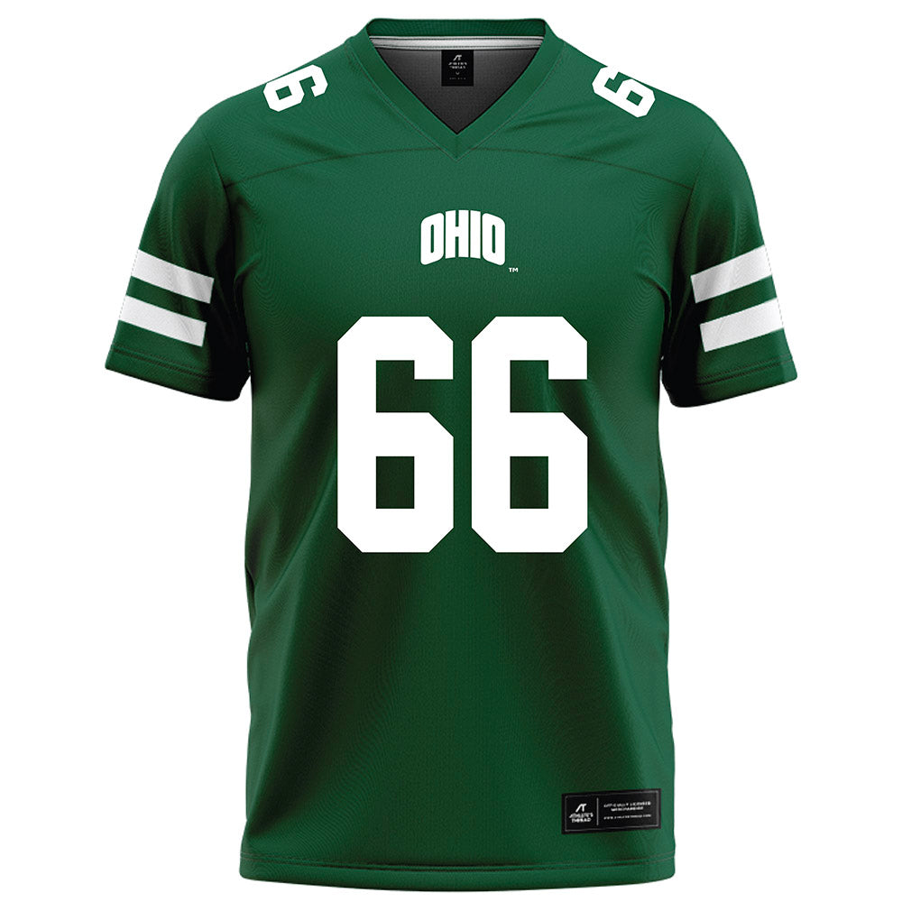 Ohio - NCAA Football : Christophe Atkinson - Green Football Jersey