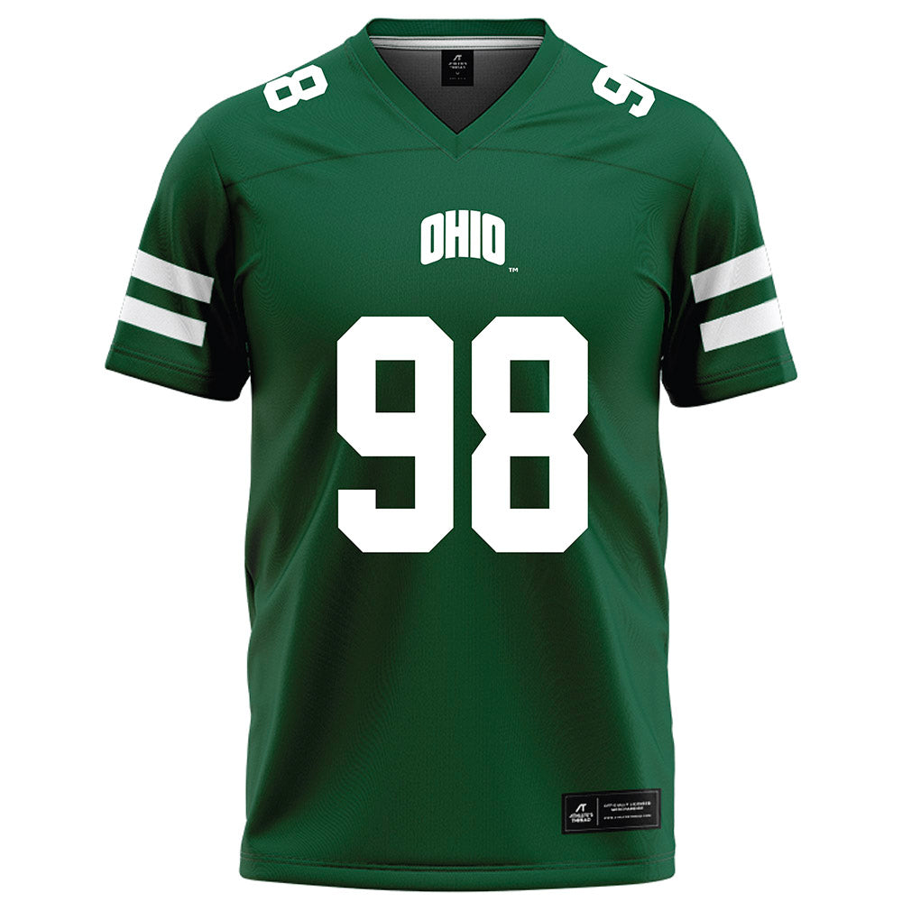 Ohio - NCAA Football : Danny Novickas - Green Football Jersey