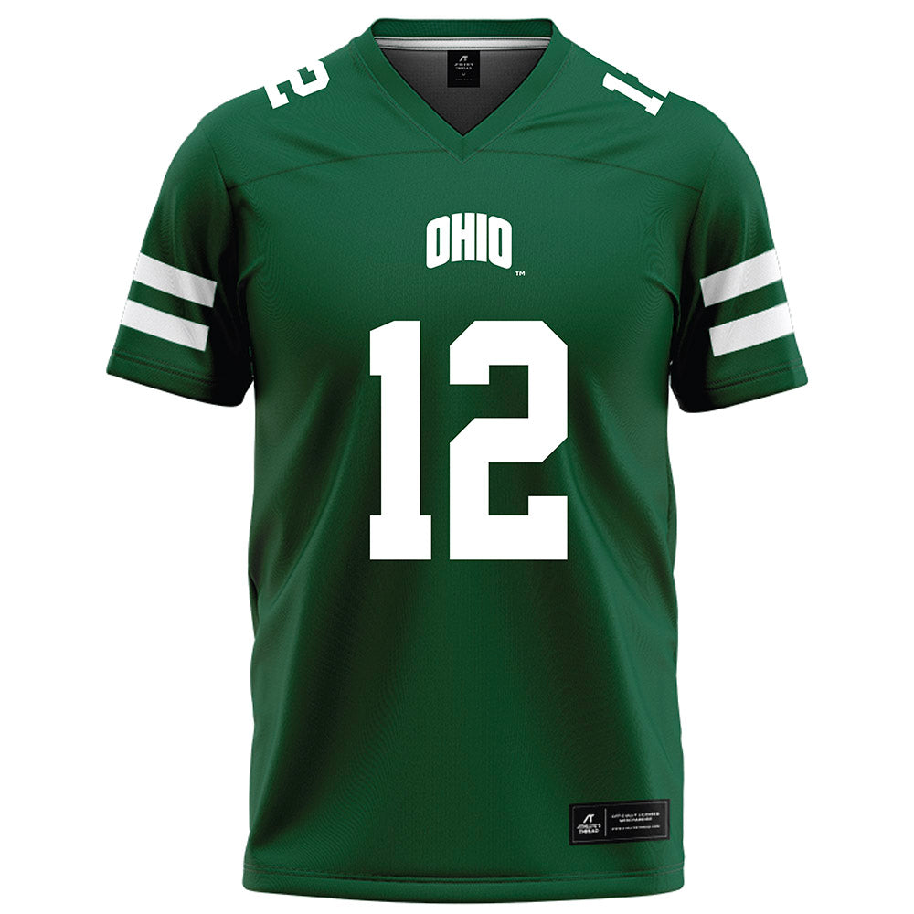 Ohio - NCAA Football : Eian Pugh - Green Football Jersey-0