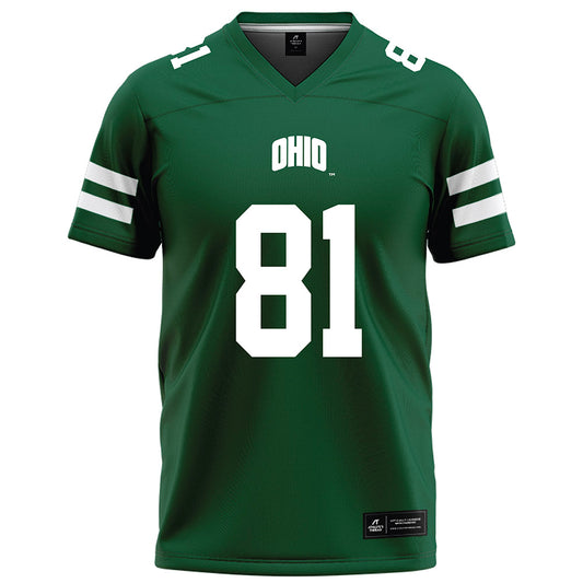 Ohio - NCAA Football : Bralen Henderson - Green Football Jersey