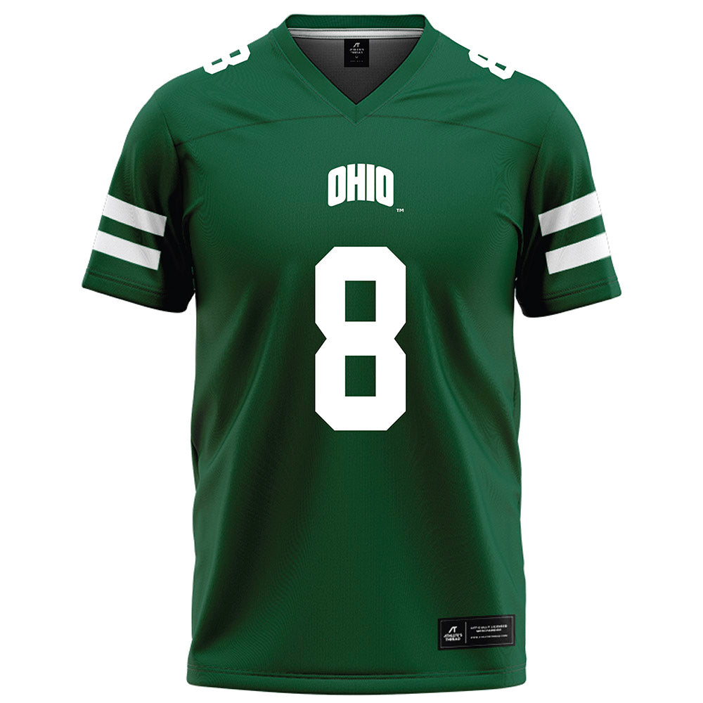 Ohio - NCAA Football : Ben McNaboe - Green Football Jersey