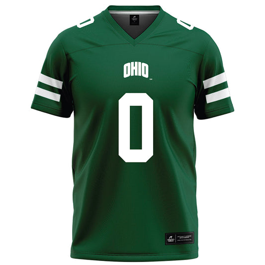 Ohio - NCAA Football : Delaney Crawford - Green Football Jersey