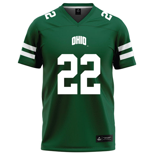 Ohio - NCAA Football : Jalen Thomeson - Green Football Jersey