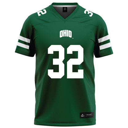 Ohio - NCAA Football : Jasen Kelly - Green Football Jersey