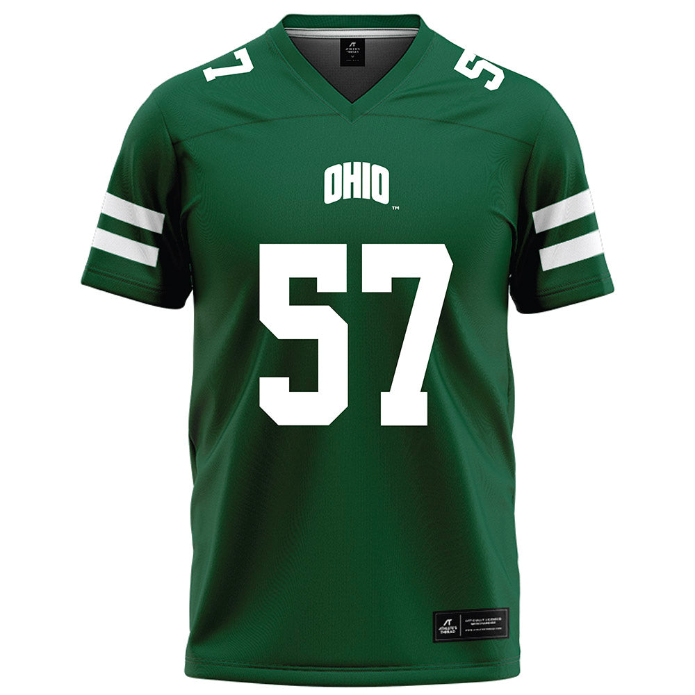 Ohio - NCAA Football : Carson Heidecker - Green Football Jersey