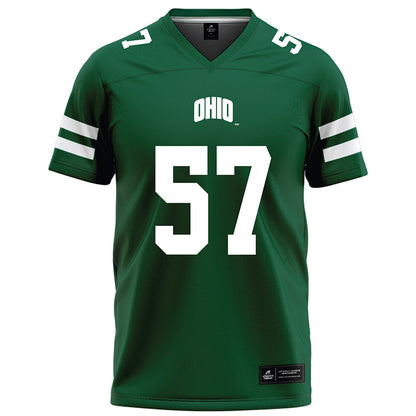 Ohio - NCAA Football : Carson Heidecker - Green Football Jersey