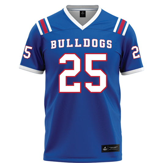 LA Tech - NCAA Football : Amani Givens - Blue Football Jersey