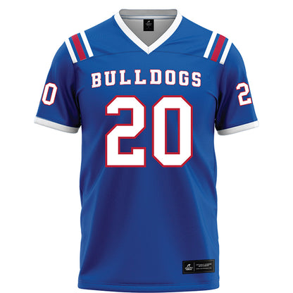 LA Tech - NCAA Football : Kenyatta McNeese - Blue Football Jersey-0