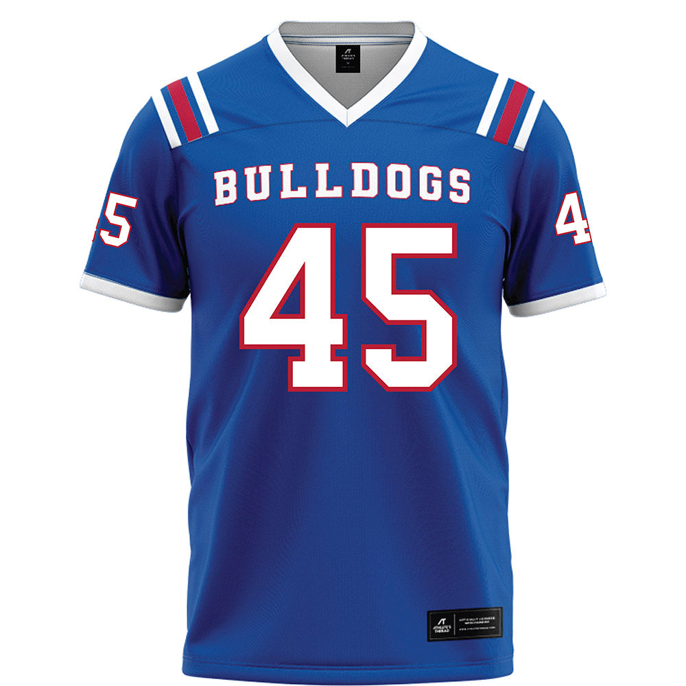 LA Tech - NCAA Football : Jamar Rhodes - Blue Football Jersey