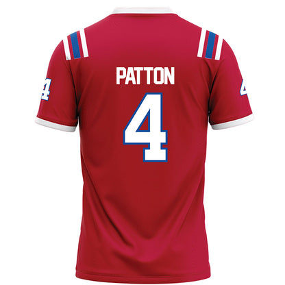 LA Tech - NCAA Football Legends : Quinton Patton - Red Football Jersey-1