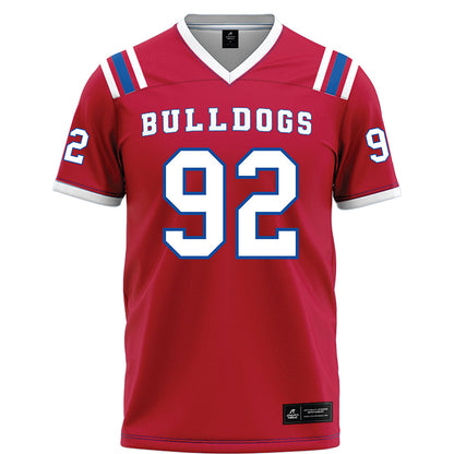 LA Tech - NCAA Football : Sterling Condry - Red Football Jersey-0