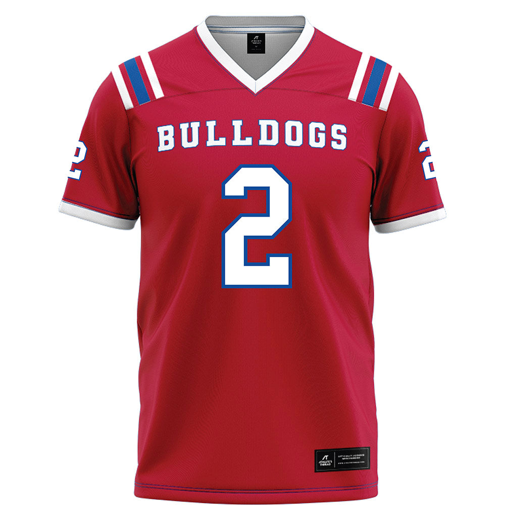 LA Tech - NCAA Football : Josh Cobbs - Red Football Jersey-0