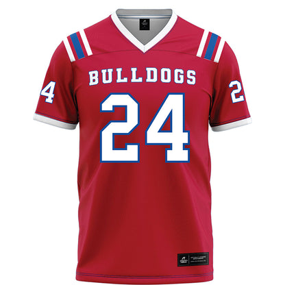 LA Tech - NCAA Football : Fredrick Robertson - Red Football Jersey