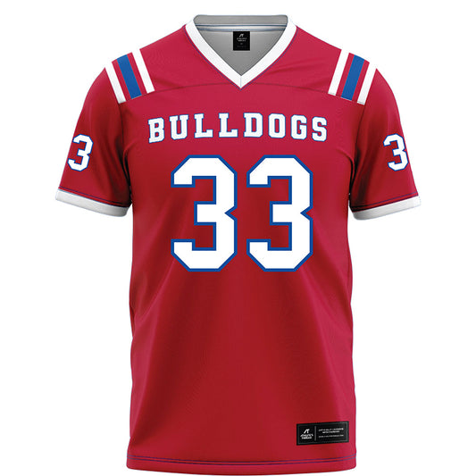 LA Tech - NCAA Football : Jaylon Parnell - Red Football Jersey-0